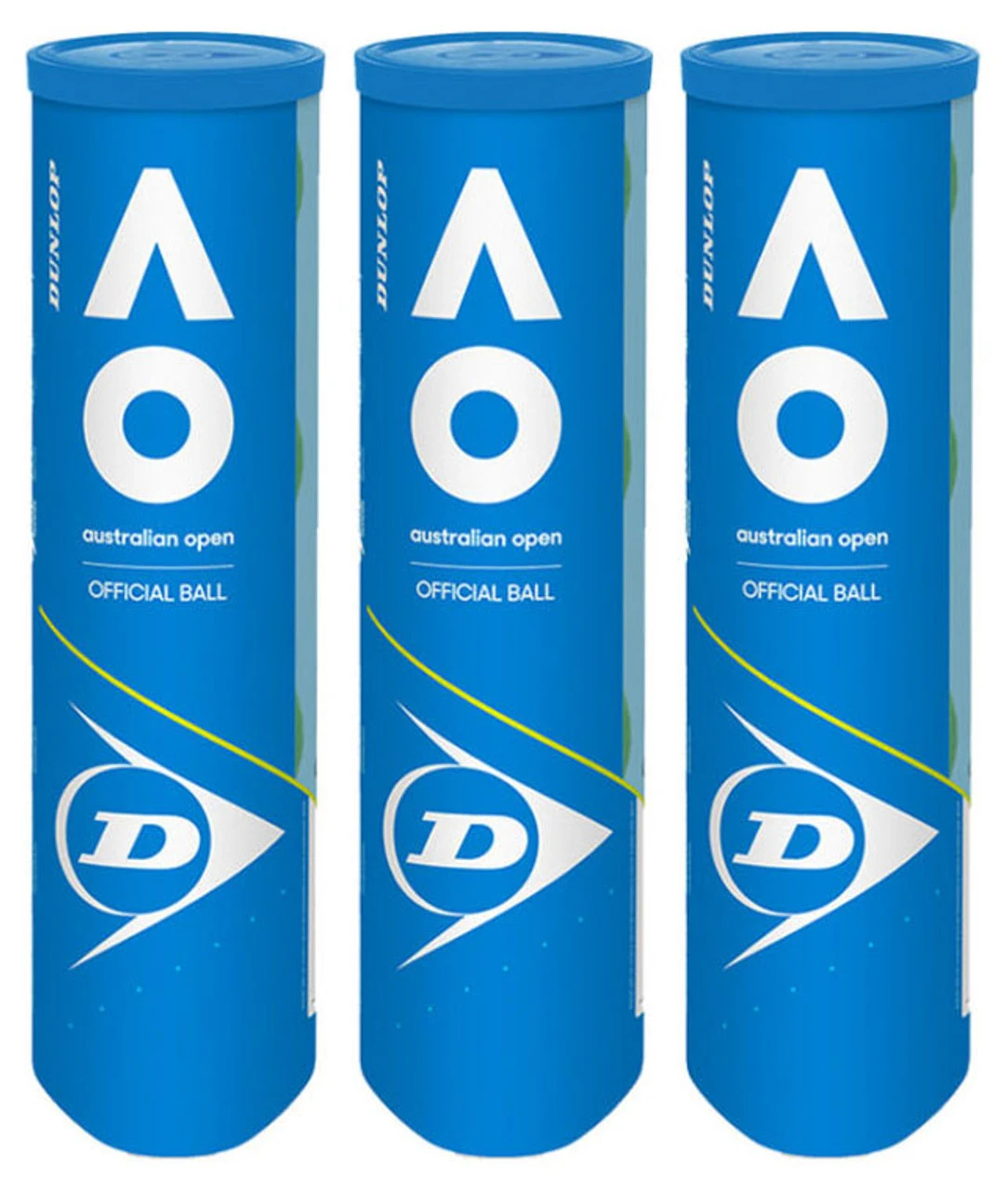 Dunlop Australian Open Tennis Balls Dozen 3 Dunlop Australian Open Tennis Balls Dozen