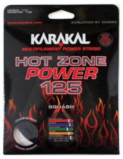 Karakal Hot Zone Power 17 1.25mm Squash Set