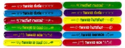 Apollo® Tennis Themed Slapband 12 Pack