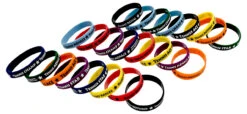 Apollo® Tennis Themed Wristband 24 Pack
