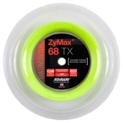 Ashaway ZyMax 68 TX 0.68mm Badminton 200M Reel -Sports Store ashaway zymax 68 tx 0 68mm badminton 200m reel yellow 54704 60157.1698771944