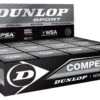 Dunlop Competition Single Yellow Dot Squash Balls 12 Pack -Sports Store dunlop competition single yellow dot squash balls 12 pack 44586 60690.1698769714
