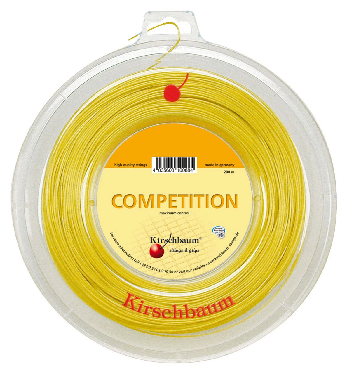 Kirschbaum Competition 16 1.30mm 200M Reel 3 Kirschbaum Competition 16 1.30mm 200M Reel