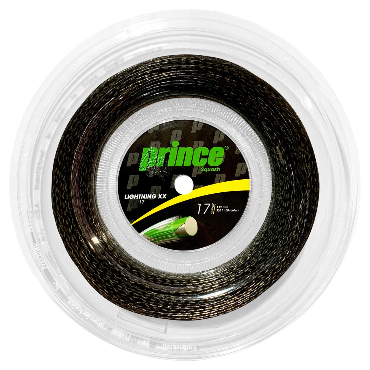 Prince Lightning XX 17 1.25mm Squash 100M Reel 3 Prince Lightning XX 17 1.25mm Squash 100M Reel