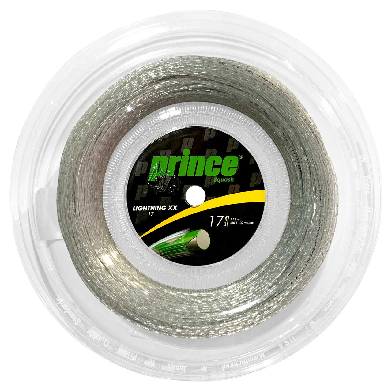 Prince Lightning XX 17 1.25mm Squash 100M Reel 4 Prince Lightning XX 17 1.25mm Squash 100M Reel - Image 2