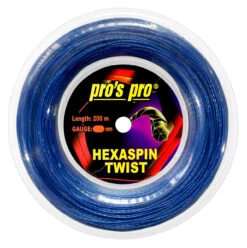 Pro's Pro Hexaspin Twist 16L 1.25mm 200M Reel -Sports Store pros pro hexaspin twist 16l 1 25mm 200m reel blue 97239 87042.1698770201