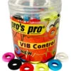 Pro's Pro VIB Control String Dampener Jar Of 60 -Sports Store pros pro vib control string dampener 60 pack 67268 32376.1698770258