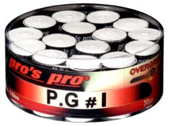 Pro's Pro Perforated Overgrip 30 Pack 7 Pro's Pro Perforated Overgrip 30 Pack -Sports Store pros pro perforated overgrip 30 pack white 49220 54436.1698770223