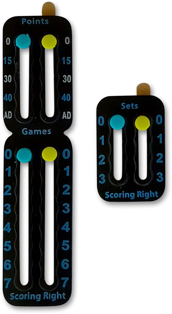 Scoring Right Portable Tennis Scorekeeper 3 Scoring Right Portable Tennis Scorekeeper