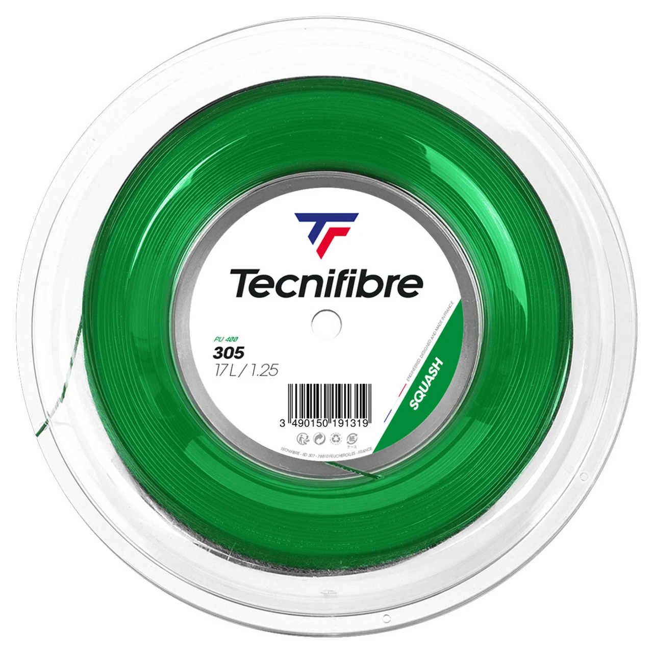 Tecnifibre 305 17 1.25mm Squash 200M Reel 3 Tecnifibre 305 17 1.25mm Squash 200M Reel