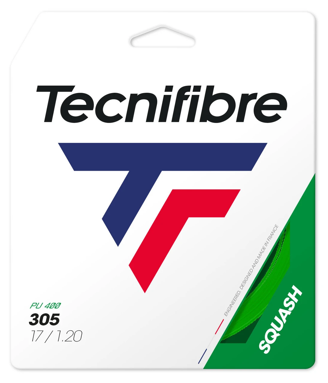 Tecnifibre 305 17L 1.20mm Squash Set 3 Tecnifibre 305 17L 1.20mm Squash Set