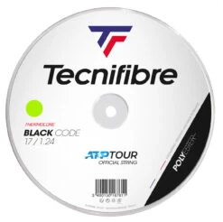 Tecnifibre BlackCode 17 1.24mm 200M Reel -Sports Store tecnifibre blackcode 17 1 24mm 200m reel green 76333 39388.1698769945