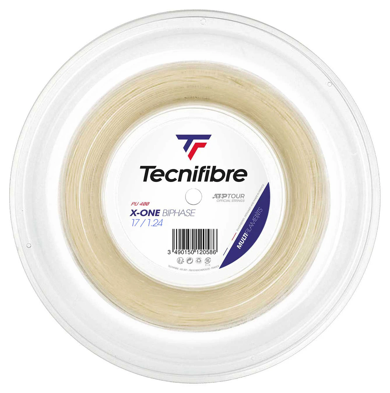 Tecnifibre X-One Biphase 17 1.24mm 200M Reel