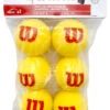 Wilson Starter Foam Tennis Balls 6 Pack -Sports Store wilson starter foam tennis balls 6 pack 99661 10278.1698769437