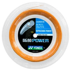 Sports Store -Sports Store yonex bg80 power 0 68mm badminton 200m reel orange 71456 40473.1698770591