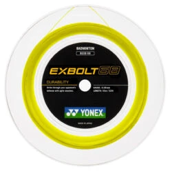 Yonex Exbolt 68 0.68mm Badminton 200M Reel -Sports Store yonex exbolt 68 0 68mm badminton 200m reel yellow 74905.1709819244