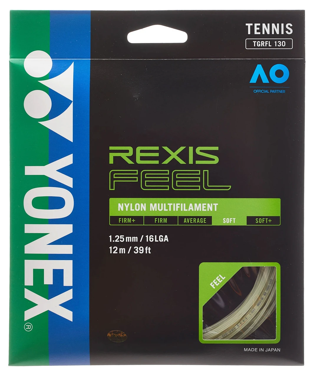 Yonex Rexis Feel 16L 1.25mm Set 3 Yonex Rexis Feel 16L 1.25mm Set